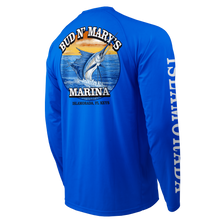 Load image into Gallery viewer, BNM OG Sail - Men's Performance Long Sleeve Raglan