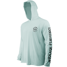 Load image into Gallery viewer, BNM OG Sail - Men's Hooded Performance Long Sleeve Raglan