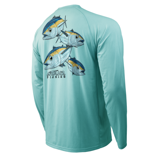 STANZ Blackfin Tuna - Performance Long Sleeve Raglan