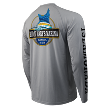 Load image into Gallery viewer, BNM Sail Lunge Oval - Men&#39;s Performance Long Sleeve Raglan
